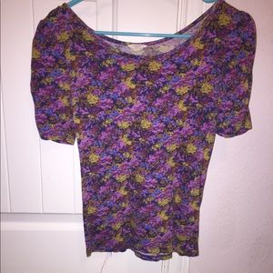 Forever21 floral blouse
