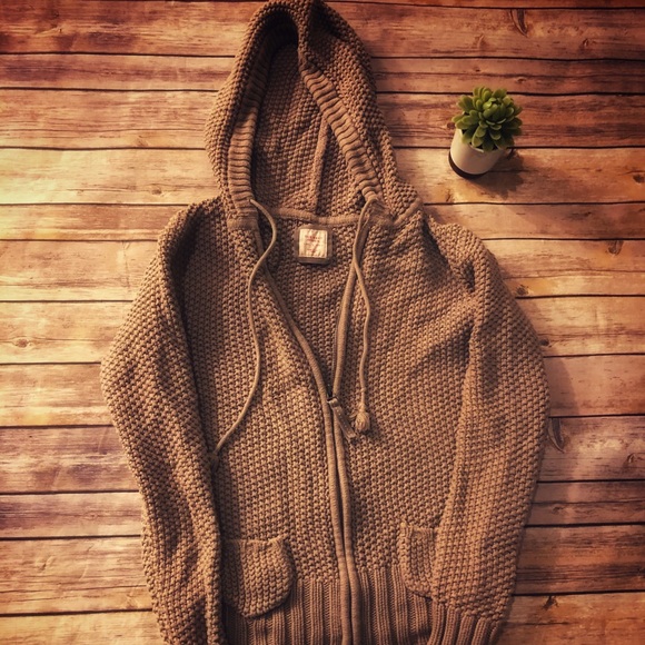 🌻Old Navy Zip Up, Hooded Sweater 🌻 - Picture 1 of 3
