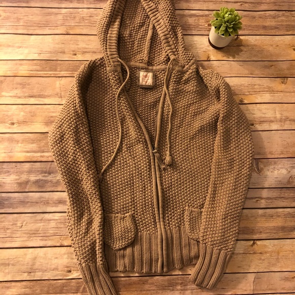 🌻Old Navy Zip Up, Hooded Sweater 🌻 - Picture 3 of 3