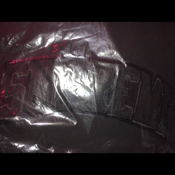 Supreme patent hoodie