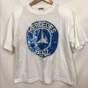Vintage Mercedes Sequin Tee