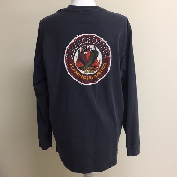 Abercrombie long sleeve in navy - Picture 1 of 8