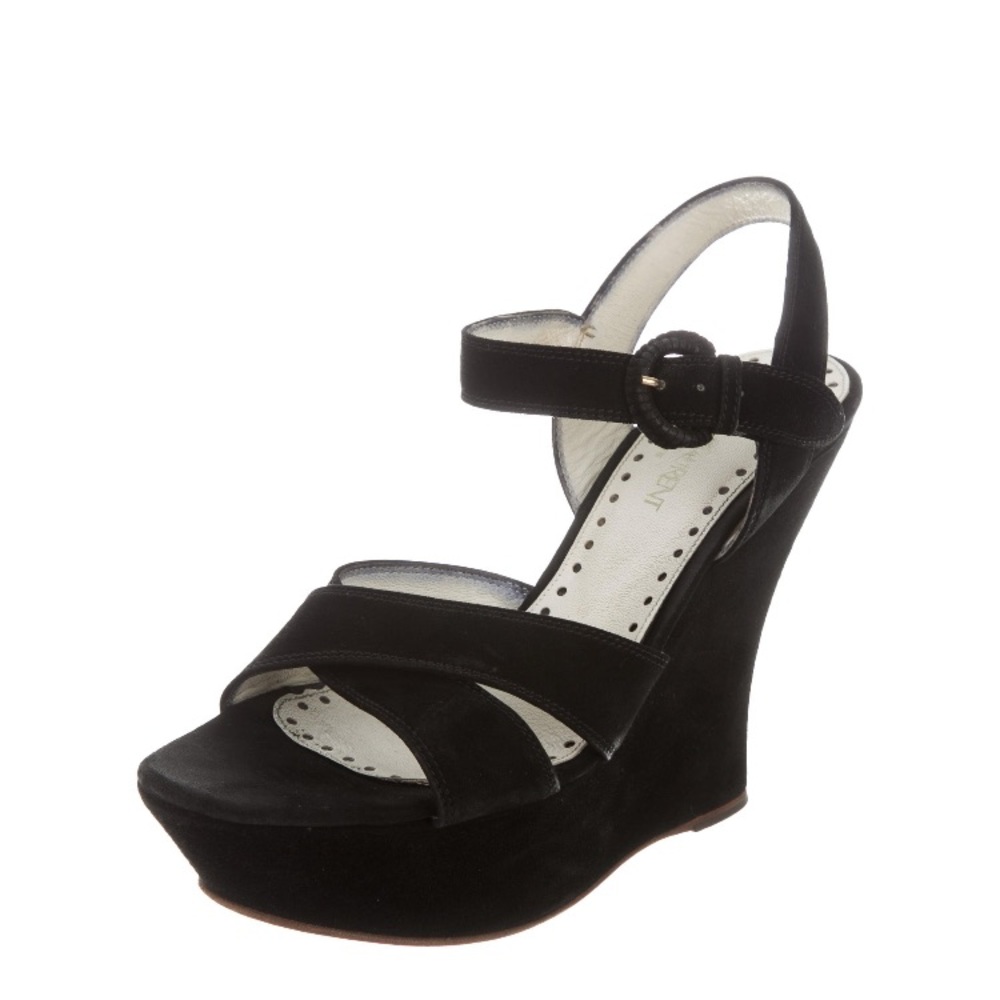 Authentic Yves Saint Laurent Platform Sandals