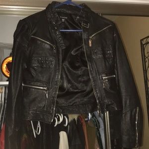 100% leather Bebe jacket