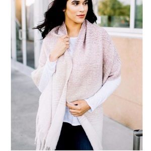 Mer Sea Blush Cozy Scarf