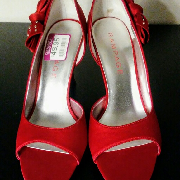 Red Rampage Heels **price drop** - Picture 4 of 5