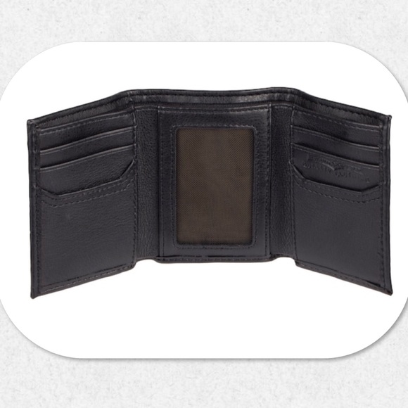 Men's Levi's RFID-Blocking Trifold Wallet (Brown) - Picture 3 of 5