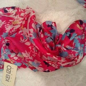 Kenzo Paris silk scarf