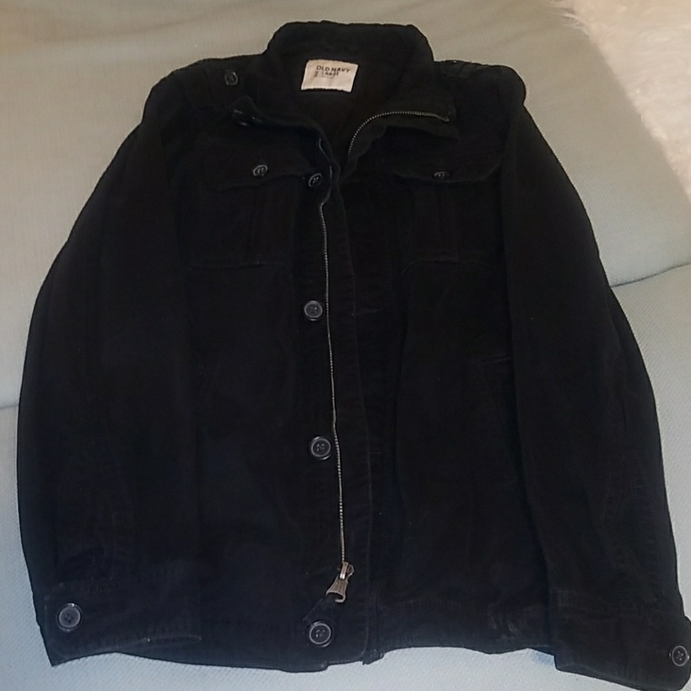 Mens Old Navy Black Jacket