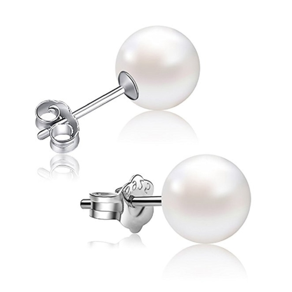 ❤️4 for $20 Sale❤️freshwater Pearl Sliver Earring - Picture 2 of 3