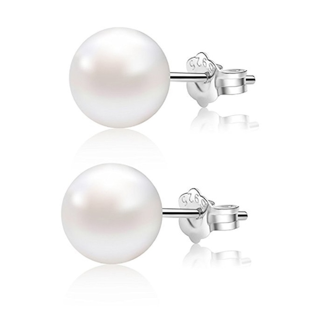 ❤️4 for $20 Sale❤️freshwater Pearl Sliver Earring - Picture 1 of 3