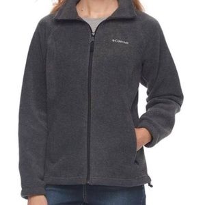Grey Columbia fleece jacket