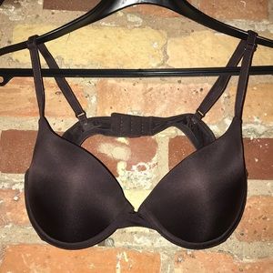 Calvin Klein Push Up Bra - Dark Chocolate