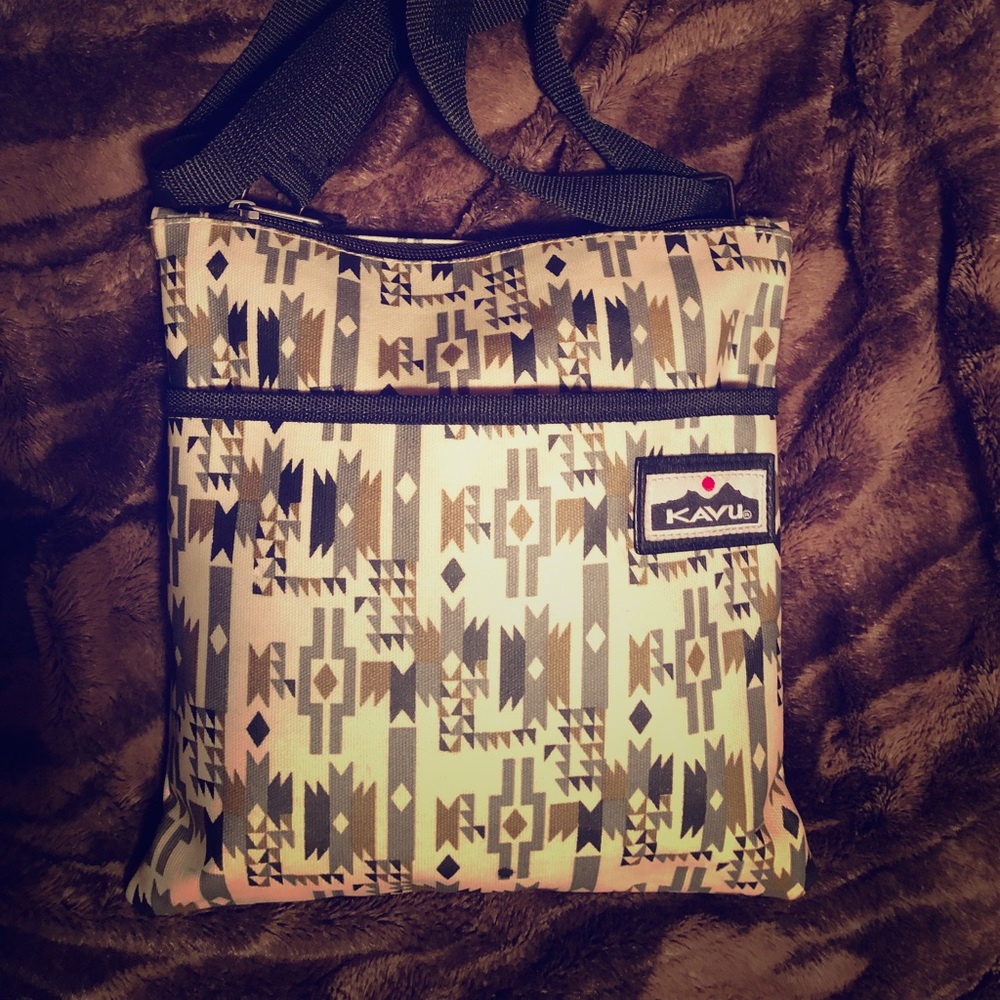 Rare Aztec Kavu Crossbody Bag/Purse