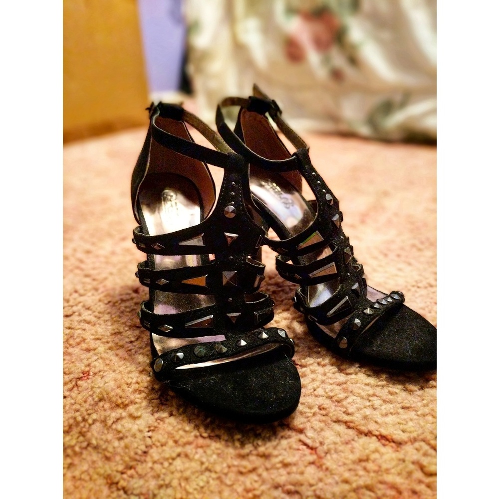 Black Suede Heels