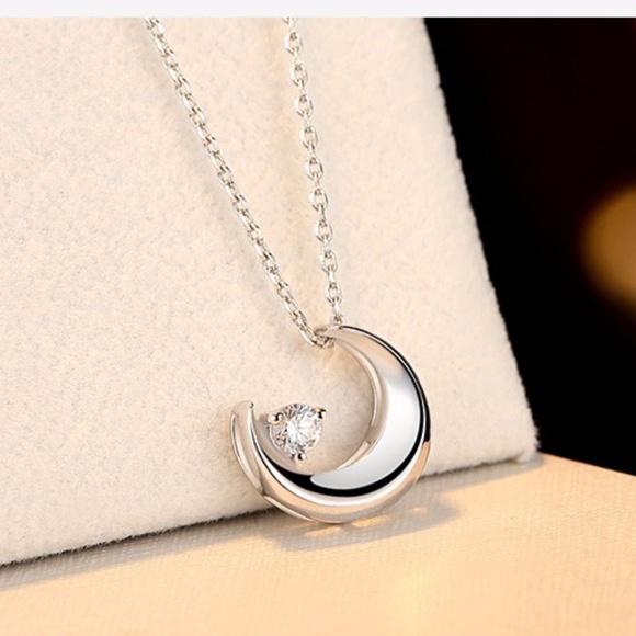❤️4 for $20 Sale❤️CZ  Sliver Necklace❤️❤️ - Picture 3 of 5