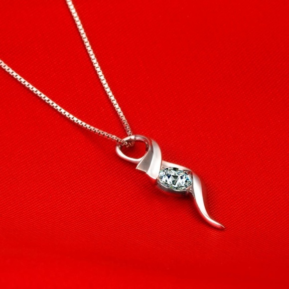 ❤️4 for $20 Sale❤️CZ Simple Elegant Necklace - Picture 3 of 3