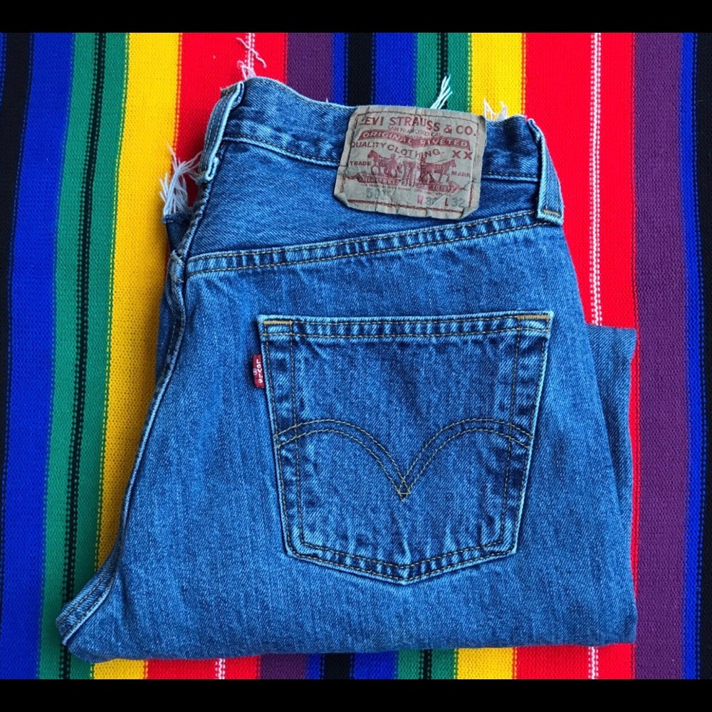 Vintage Levi’s 501 Cropped Denim