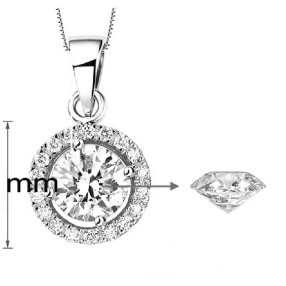 ❤️4 for $20 Sale❤️CZ Round Cut Necklace❤️❤️ - Picture 2 of 6