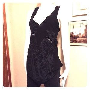 Sold Guess cheetah tank