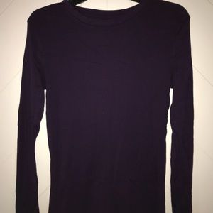 Purple Merona Long-Sleeve Shirt