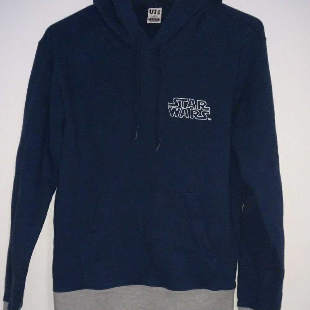 UNIQLO Rare Navy Chewbacca Star Wars Hoodie