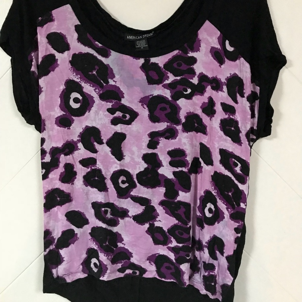 American Dream Purple/Pink and Black Leopard