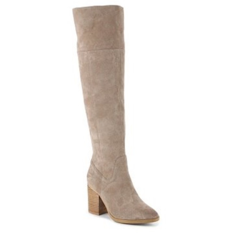 Steve Madden Saudy boot in taupe sz 8