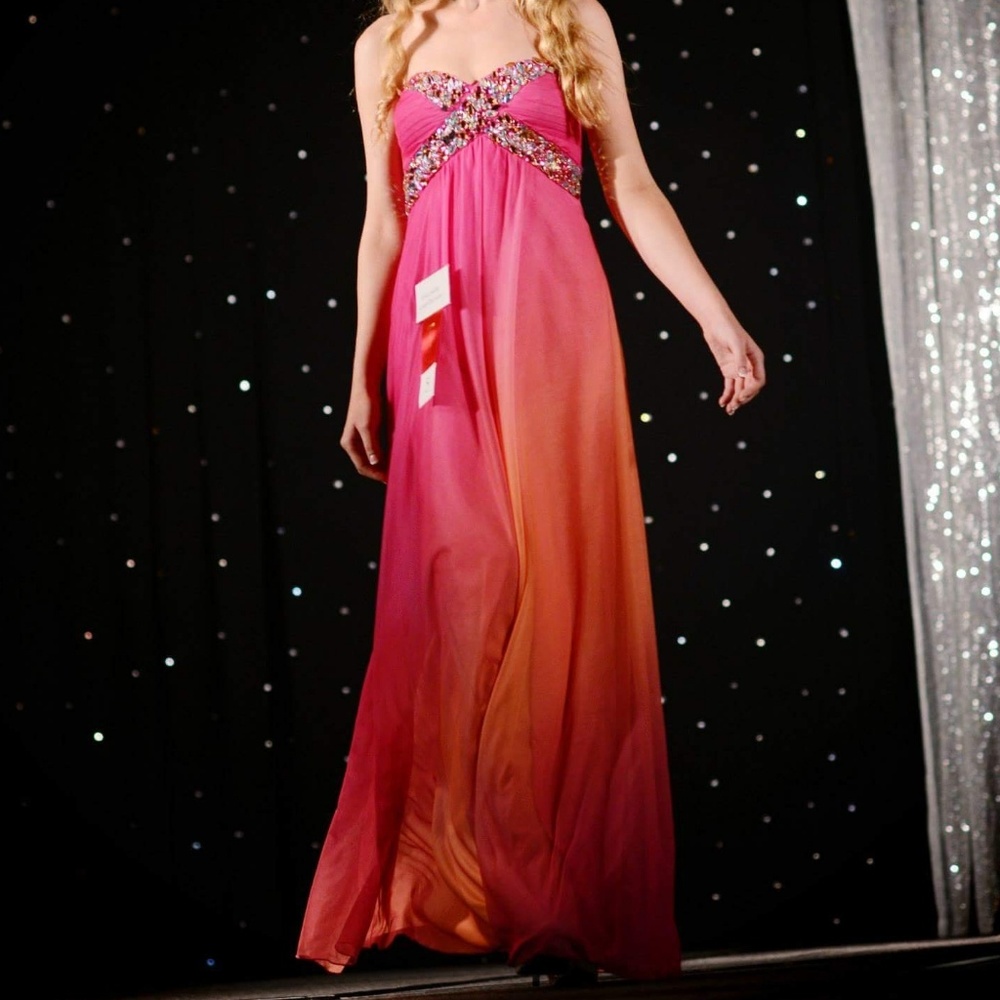 Ombre Pink Gown