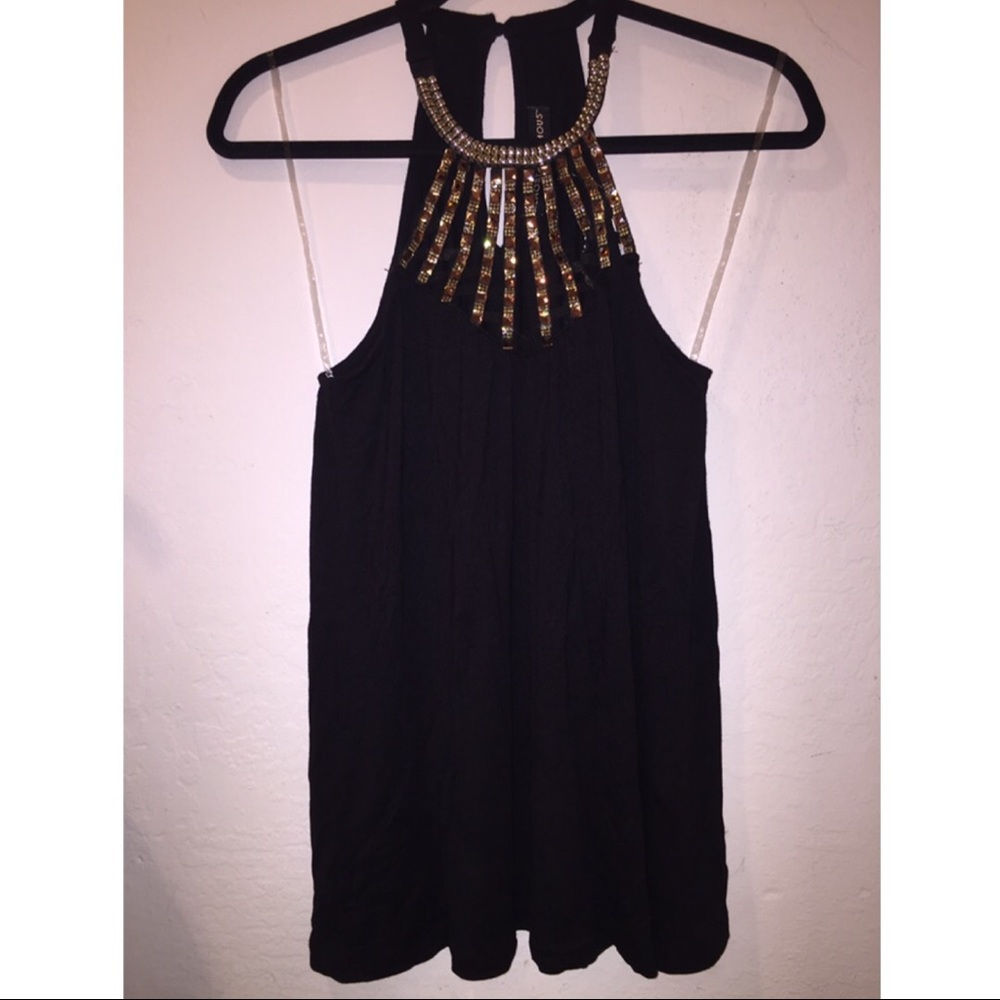 🖤SALE!!!🖤Black flowy tank top. Brand new w/tags.