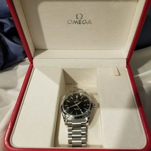 Men's Quartz Omega Wrist Watch