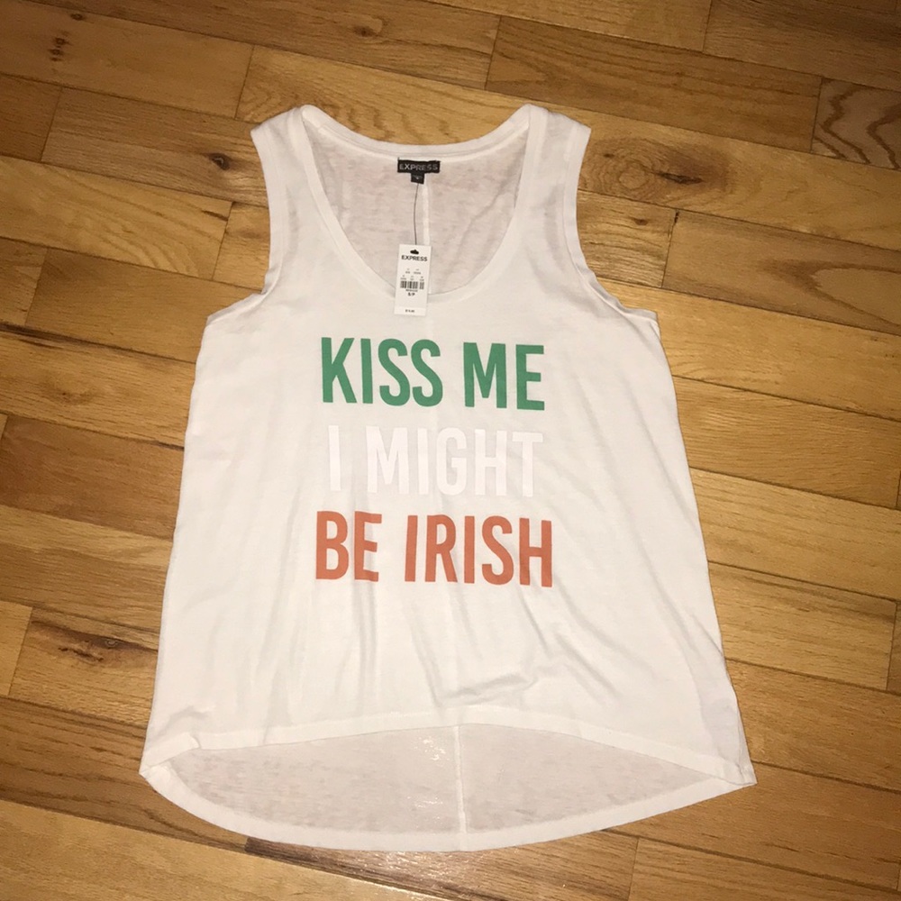 St. Patrick’s Day muscle tank