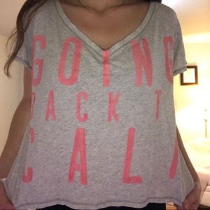 Hollister 'Going Back To Cali' oversized t shirt
