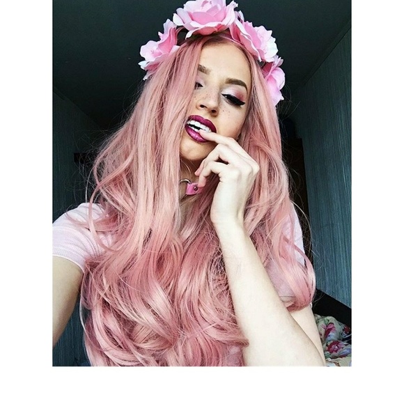 Pink Beauty Lace Front Wig