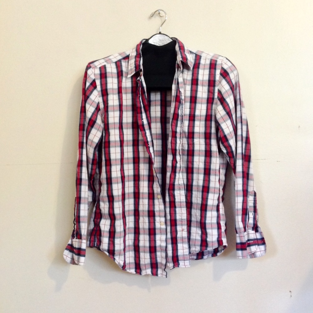 Washed Casual Button Down