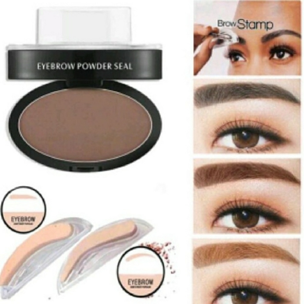 Eyebrow stamp Powder Seal medium brown