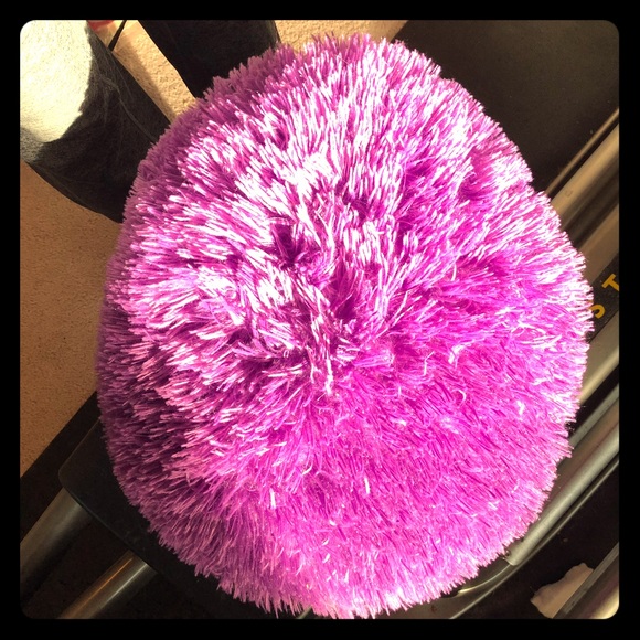 Costumes Purple Fuzzy Throw Pillow Poshmark