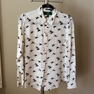 C. Wonder Silk Button-up Shirt