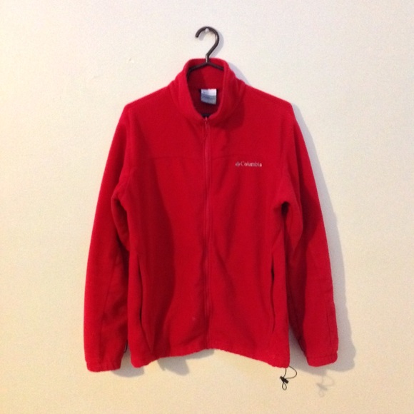 Red Fleece Jacket - Picture 1 of 3
