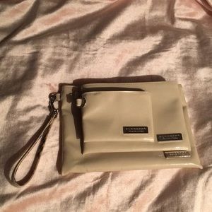 3 Burberry Fragrances clutches in patten in nude