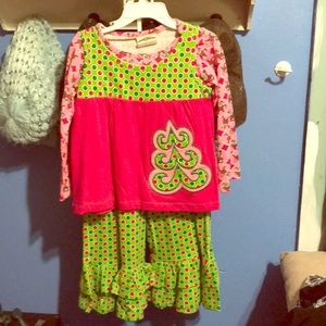 BNWT Flit & Flitter 2 Piece Christmas Outfit 3T🎁