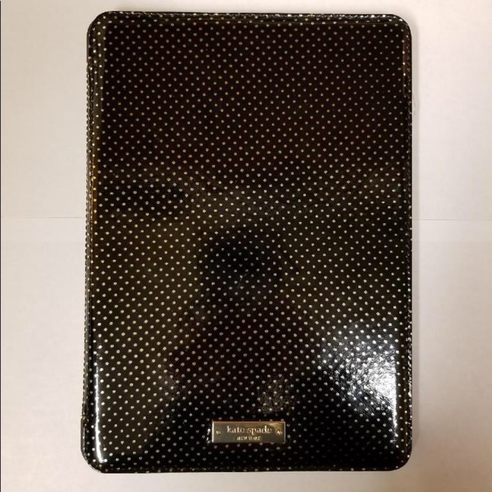 Black Tiny Gold Dot Folio Ipad Air 2 Case