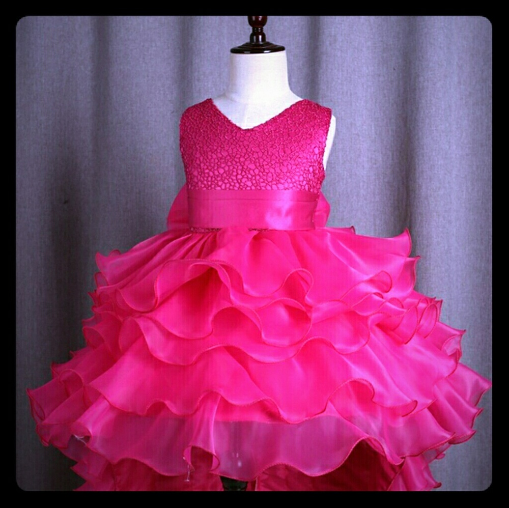 Little Girl Princess Wedding Dress