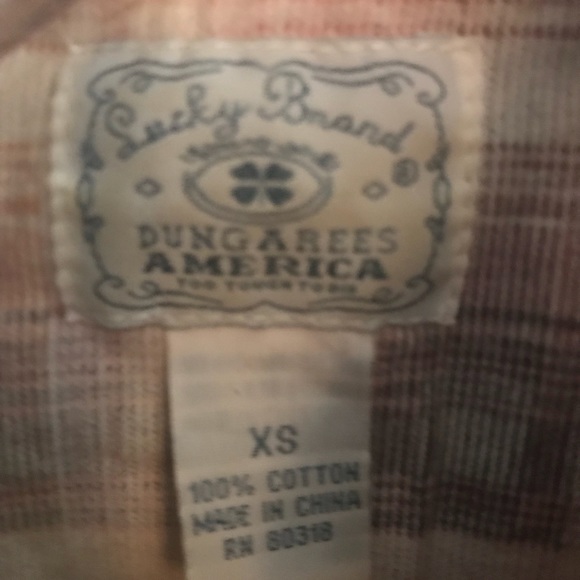 Lucky Brand Mini Cord Shirt - Picture 3 of 4