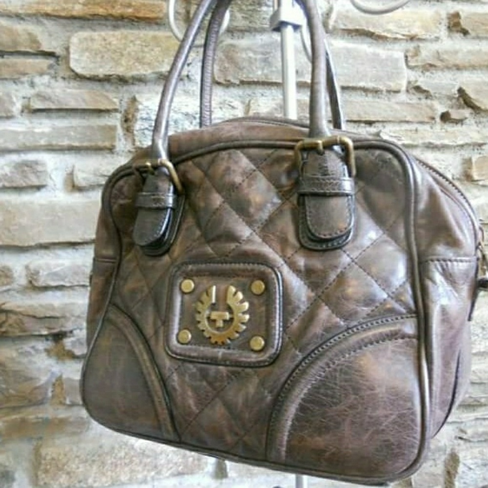 Authentic Belstaff Leather Handbag