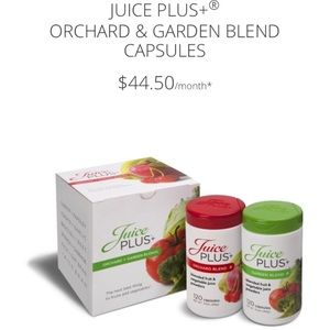 2 month supply juice plus capsules