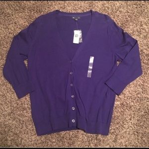 Purple Gap Cardigan