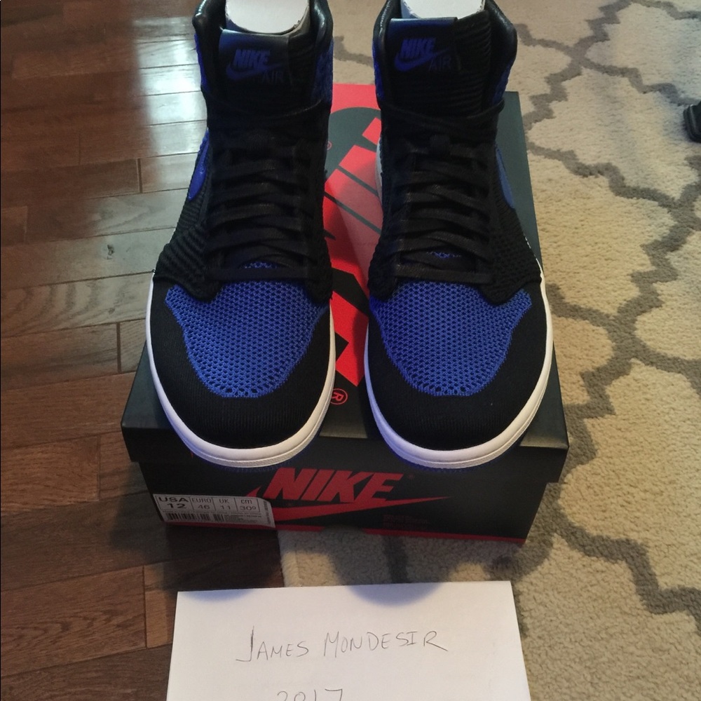 SOLD! SOLD! Nike Air Jordan 1 Royal Flyknit
