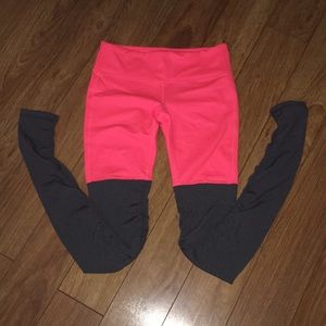 Alo Yoga Guava Heather Goddess Leggings Never Worn