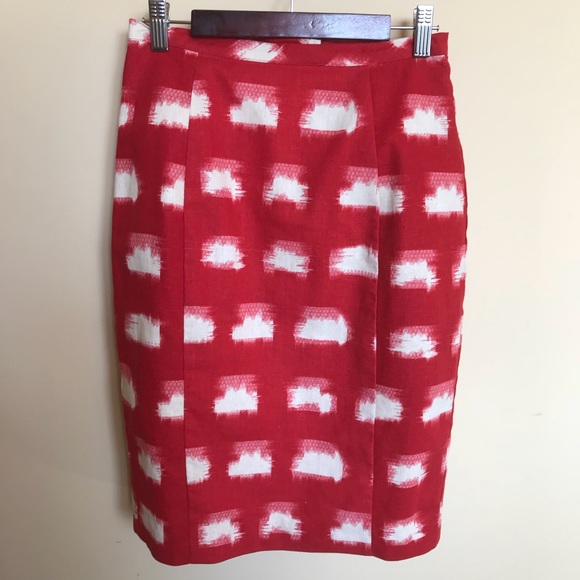 Cory Lynn Calter Anthropologie  Ikat Pencil Skirt - Picture 2 of 3